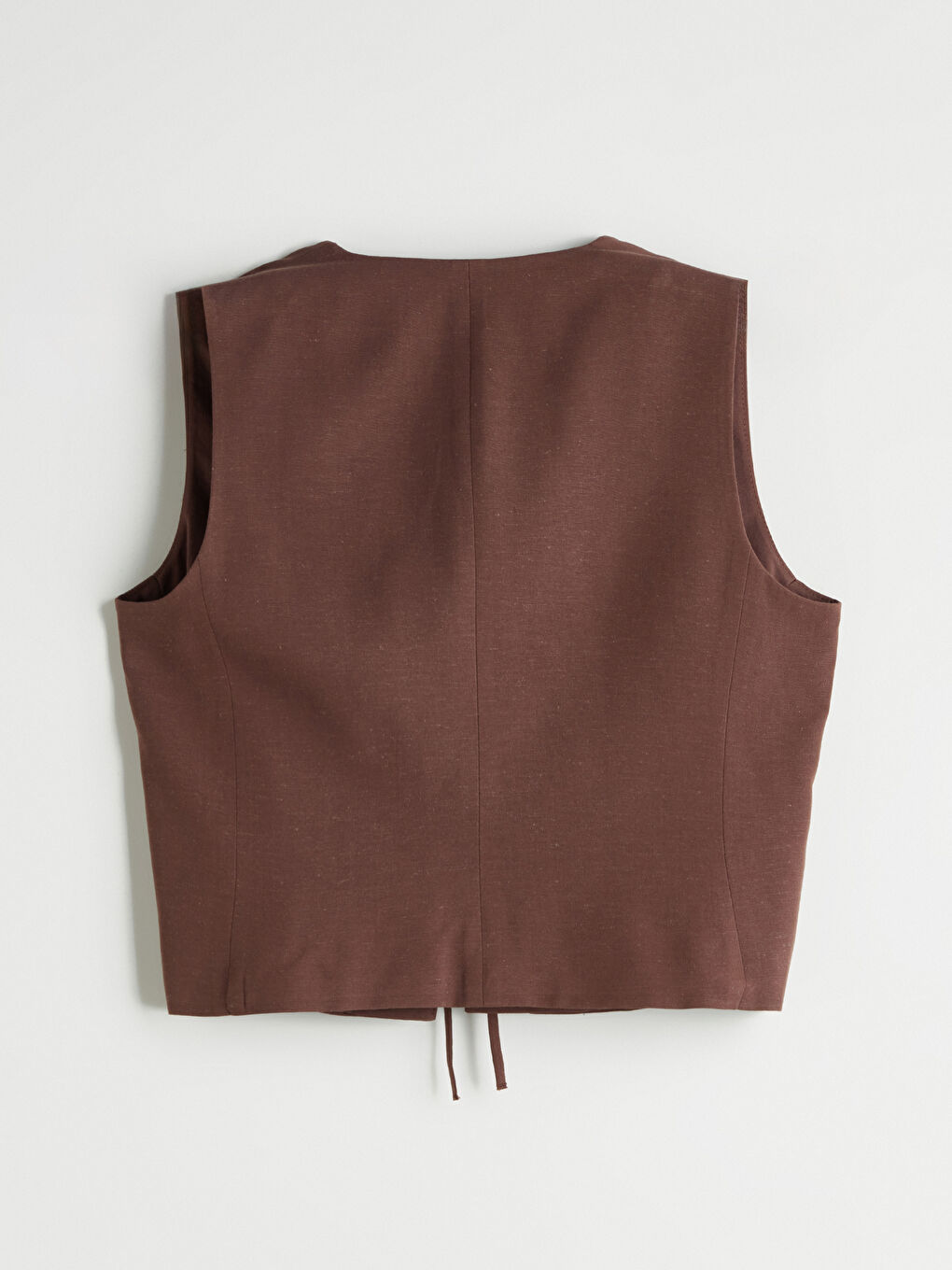 LCWAIKIKI Classic Woman BROWN Suit Waistcoat -S5Q835Z8-HSK
