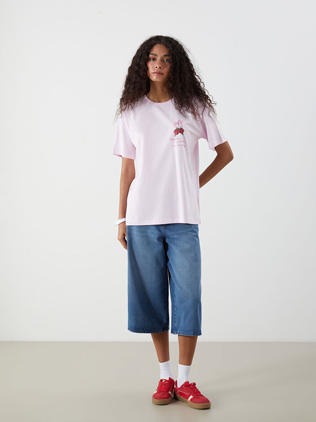 XSIDE Woman PINK T-Shirt -S5Q870Z8-QWM