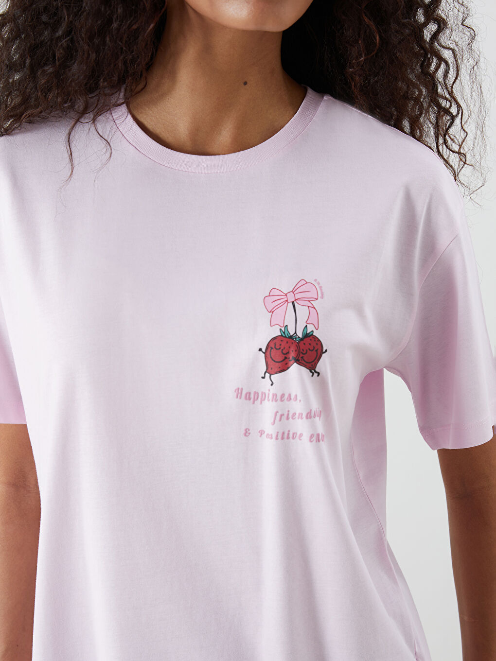 XSIDE Woman PINK T-Shirt -S5Q870Z8-QWM