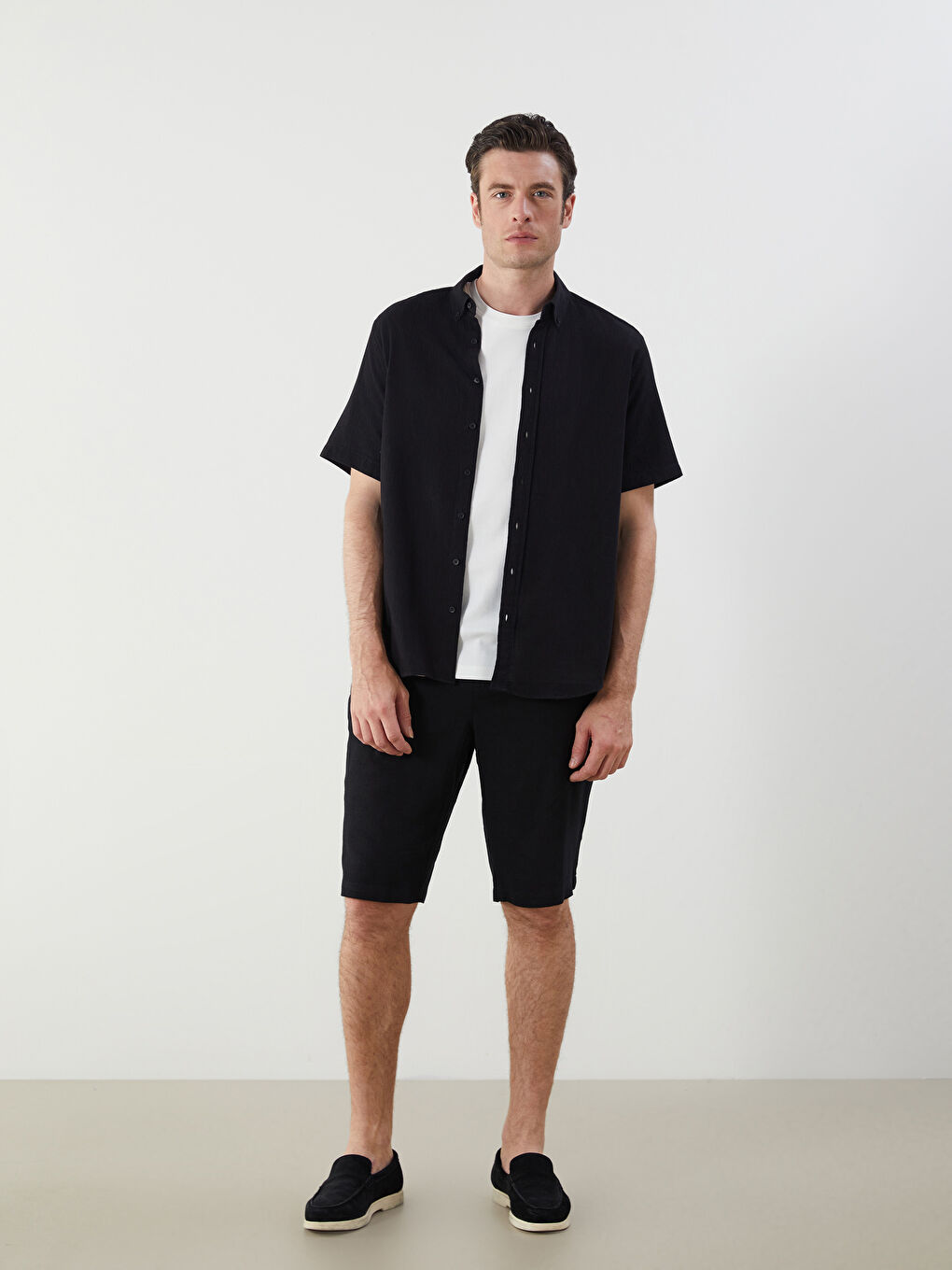Man BLACK Shirt -S5Q880Z8-CVL