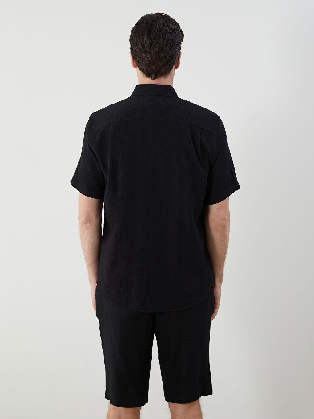 Man BLACK Shirt -S5Q880Z8-CVL