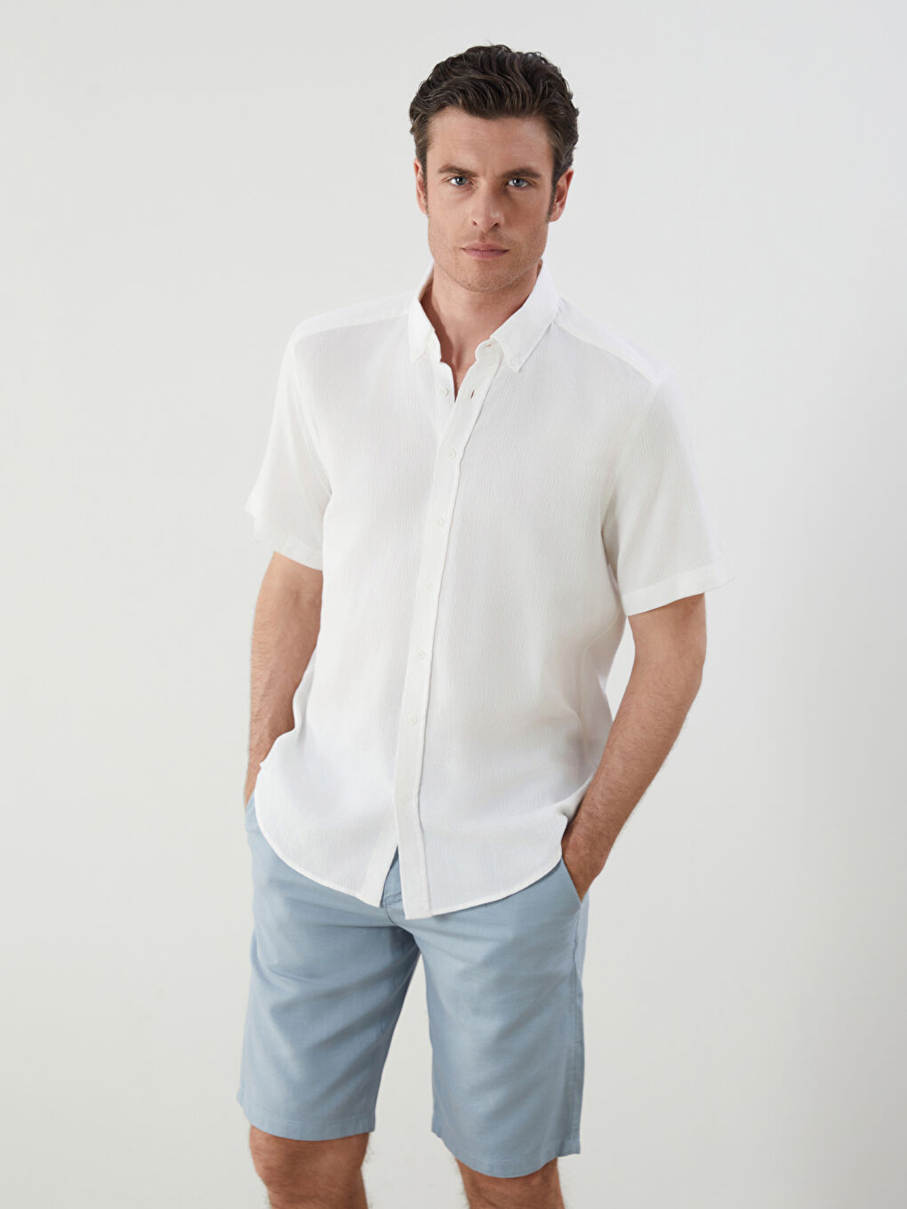 Man WHITE Shirt -S5Q880Z8-Q6K