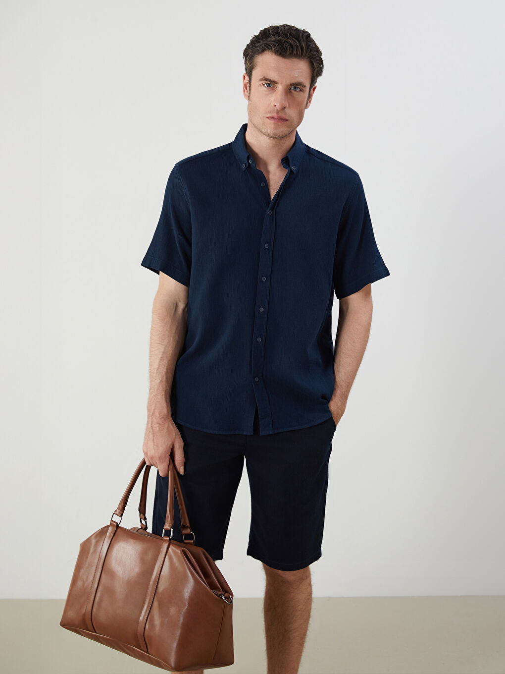Man NAVY Shirt -S5Q880Z8-RFH