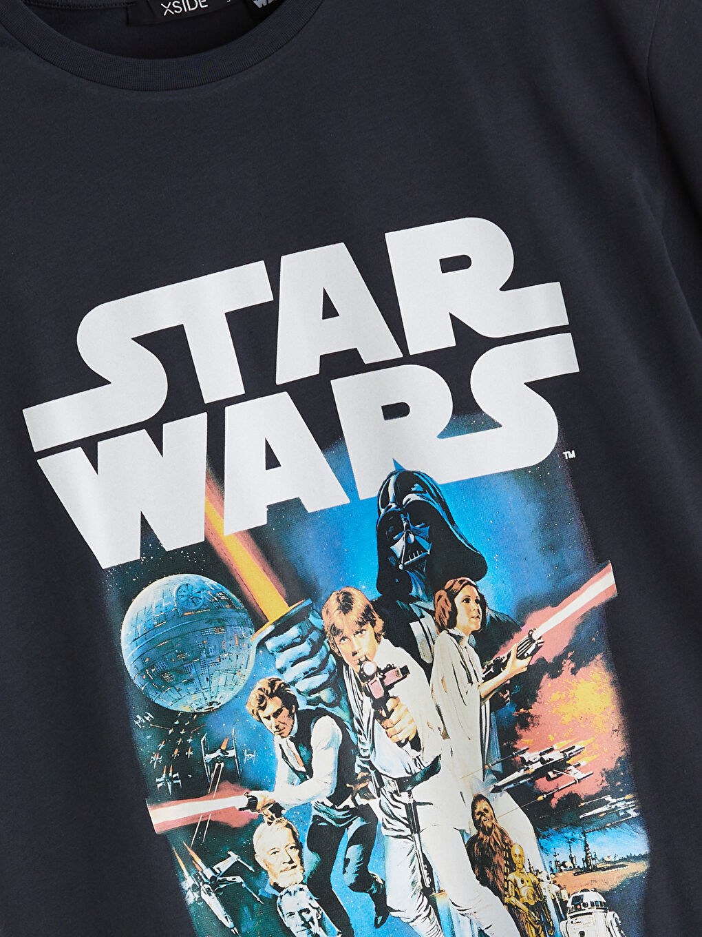 Crew Neck Star Wars Printed Women's T-Shirt -S5Q884Z8-VDL