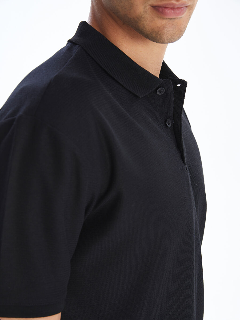 LCW Vision Men's Polo Neck T-Shirt -S5Q885Z8-CVL