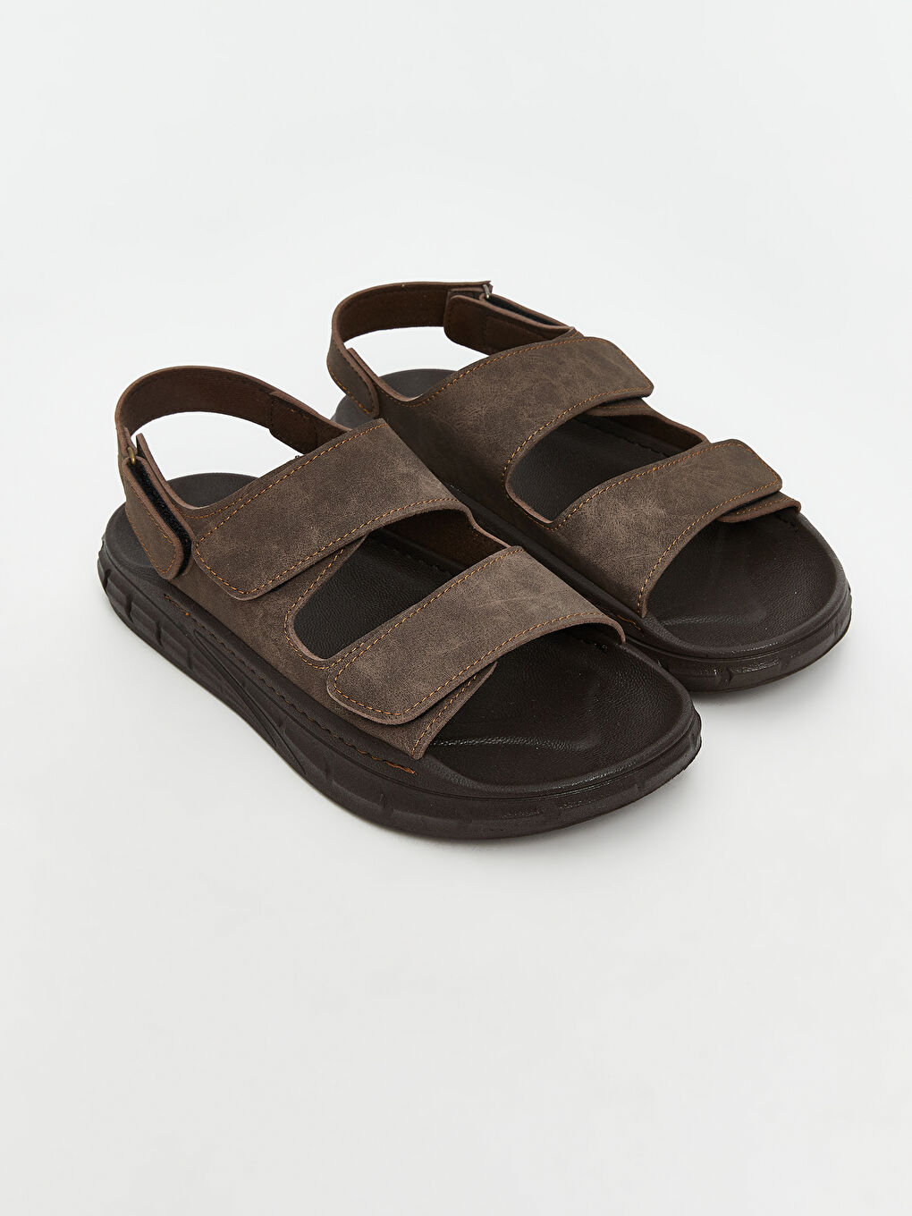 LCW STEPS Men's Suede Look Sandals -S5Q906Z8-RKQ