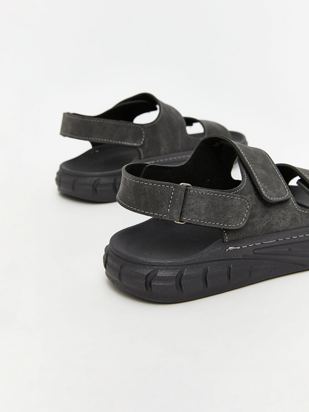 LCW STEPS Men's Suede Look Sandals -S5Q906Z8-RSZ