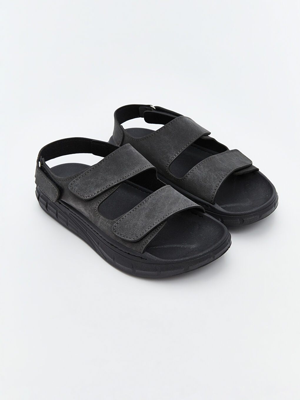 LCW STEPS Men's Suede Look Sandals -S5Q906Z8-RSZ
