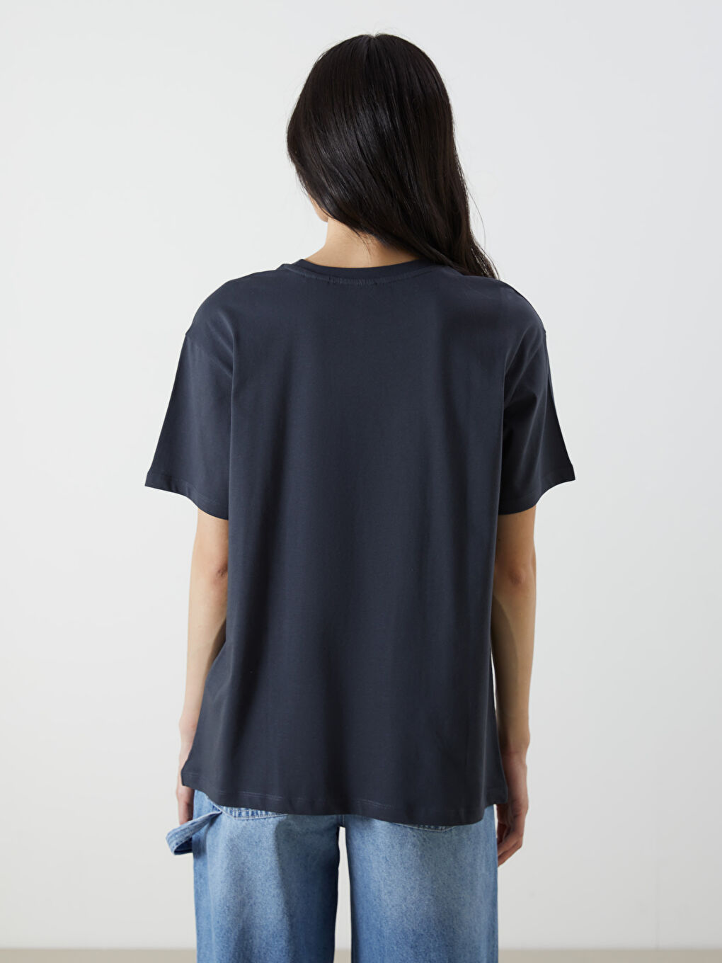 XSIDE Woman ANTHRACITE T-Shirt -S5Q914Z8-VDL