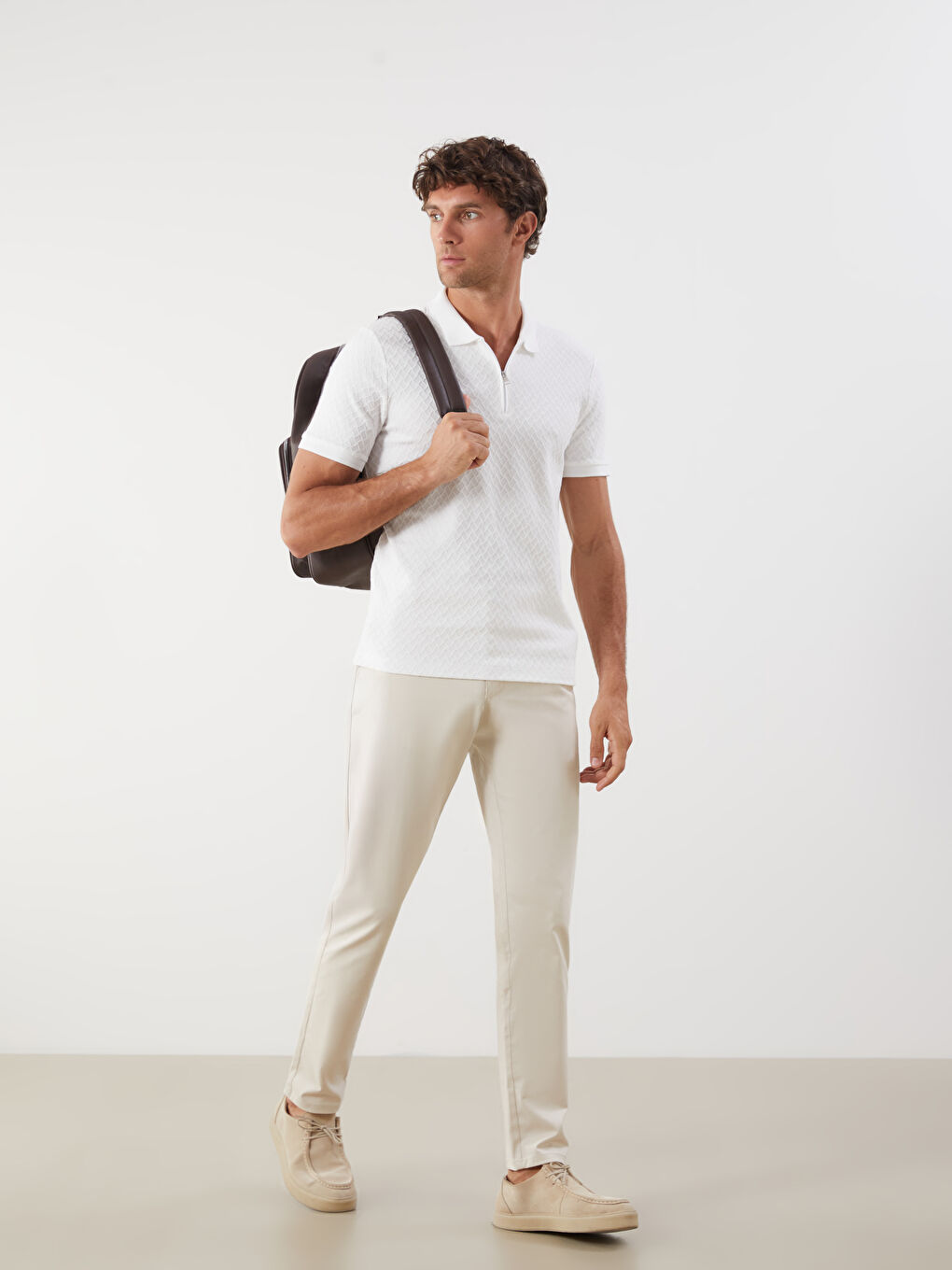LCWAIKIKI Classic Men's Polo Neck T-Shirt -S5Q947Z8-R9J