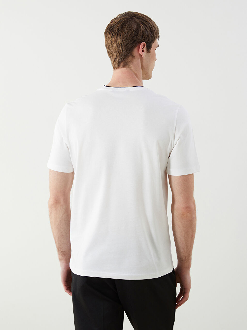 SOUTHBLUE Crew Neck Printed Jersey Men's T-Shirt -S5Q973Z8-R9J