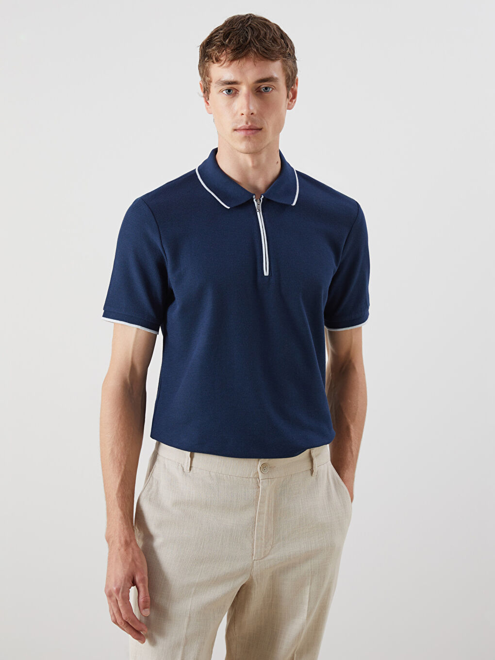SOUTHBLUE Men's Polo Neck T-Shirt -S5Q974Z8-HFK