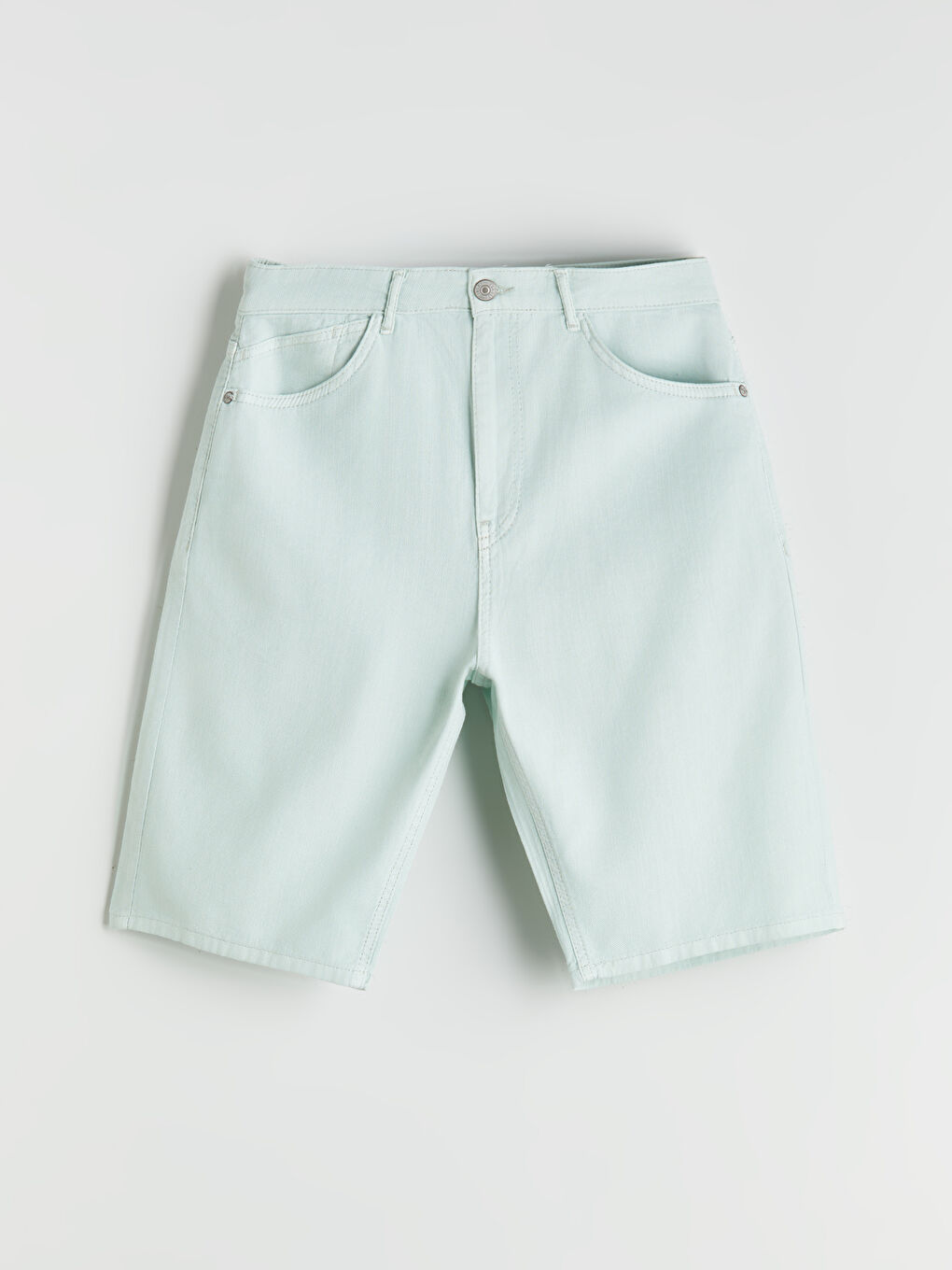 LCW Jeans Standard Fit Men's Denim Shorts -S5Q978Z8-RVL