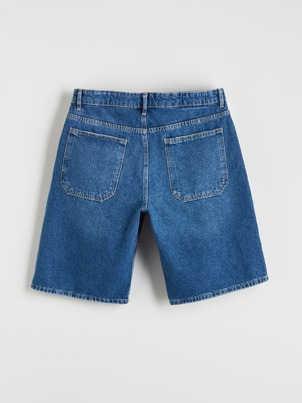 Relaxed Fit Men's Denim Shorts -S5Q981Z8-H45
