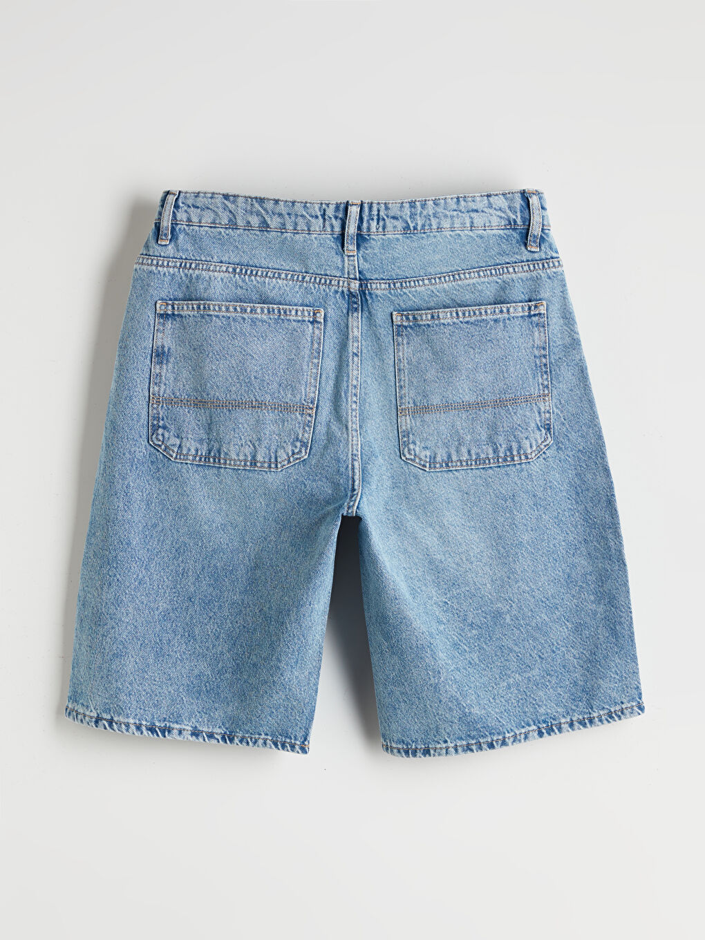 Relaxed Fit Men's Denim Shorts -S5Q984Z8-H45