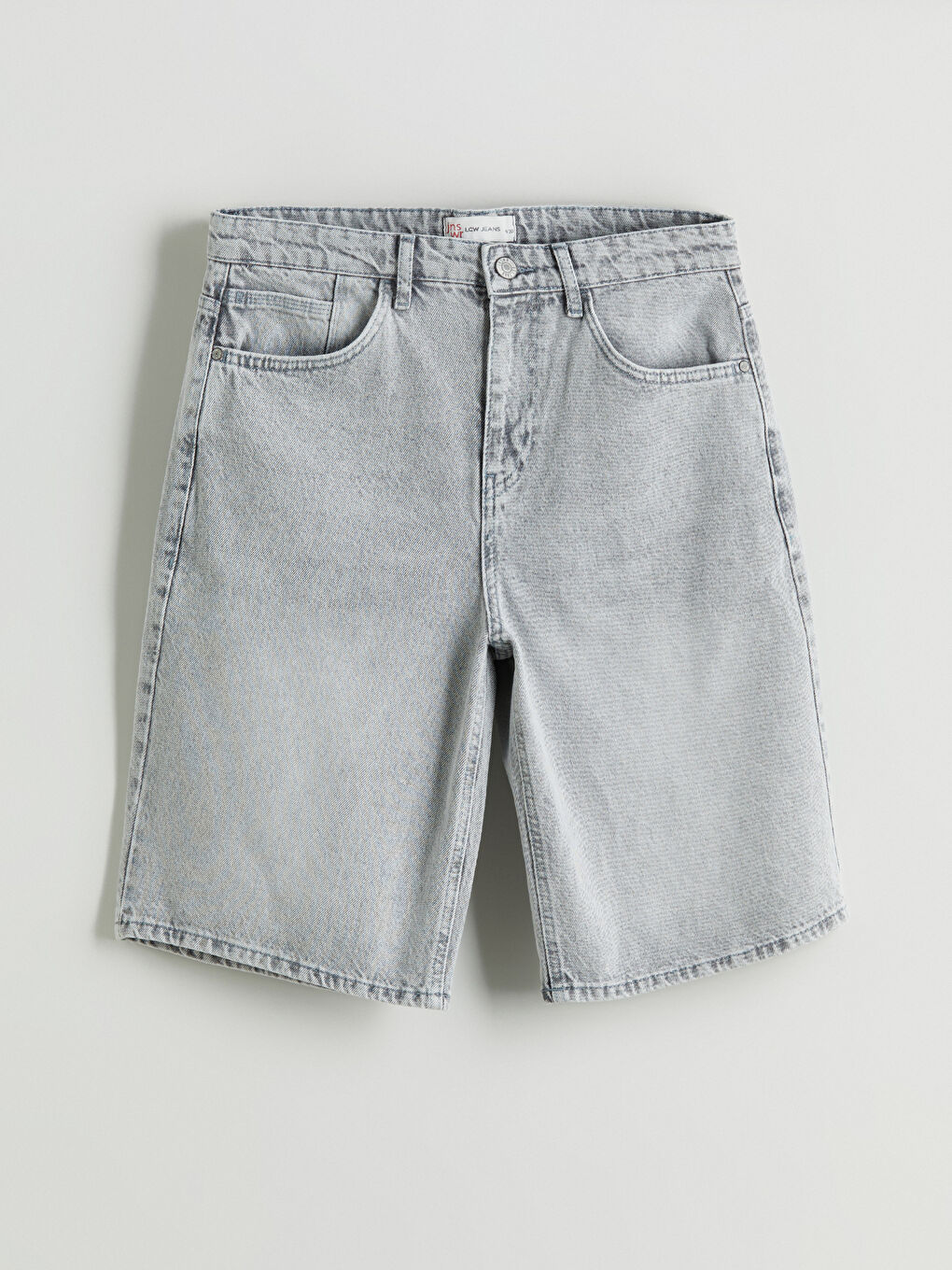 Relaxed Fit Men's Denim Shorts -S5Q987Z8-GRD