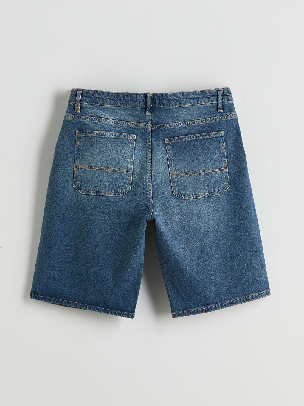 Relaxed Fit Men's Denim Shorts -S5Q988Z8-H45