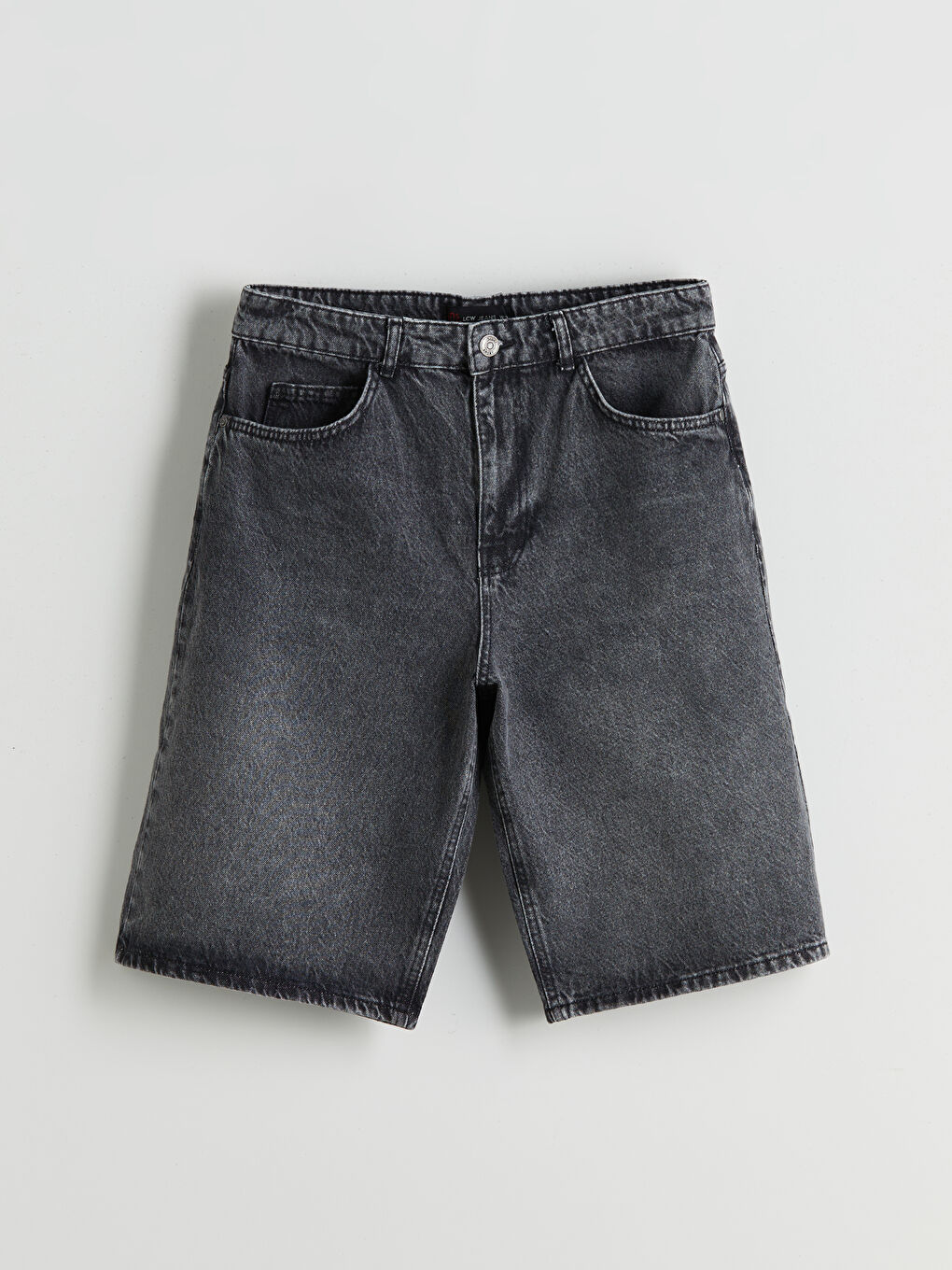 Relaxed Fit Men's Denim Shorts -S5Q989Z8-M0U