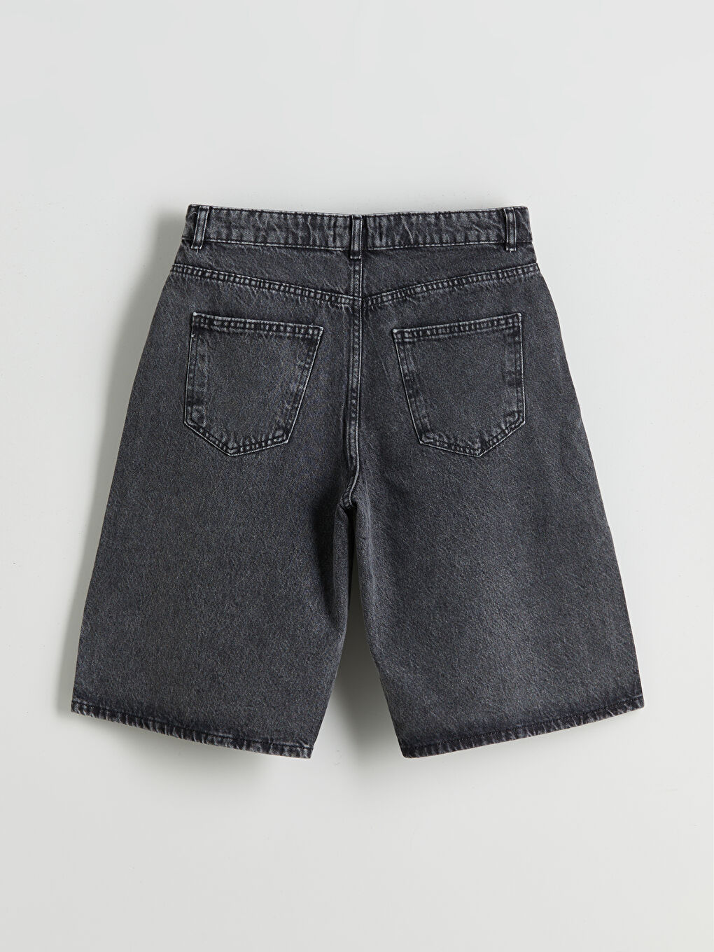 Relaxed Fit Men's Denim Shorts -S5Q989Z8-M0U