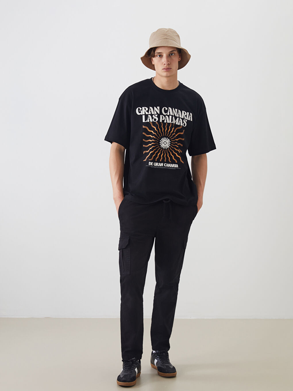 XSIDE Crew Neck Printed Jersey Men's T-Shirt -S5Q996Z8-CVL
