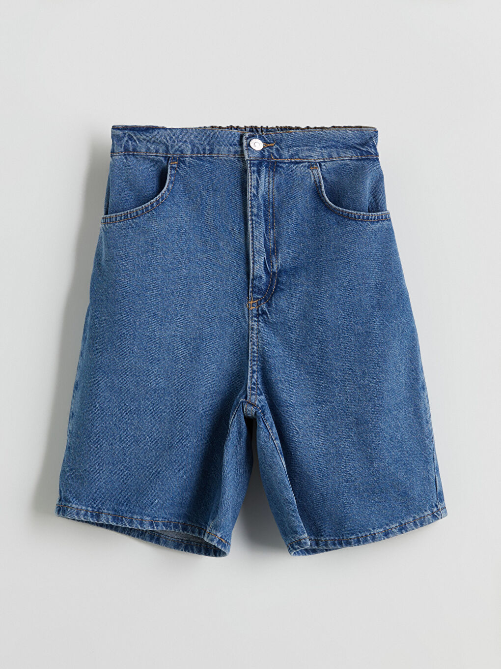 Bermuda Fit Women's Denim Shorts -S5QA09Z8-507