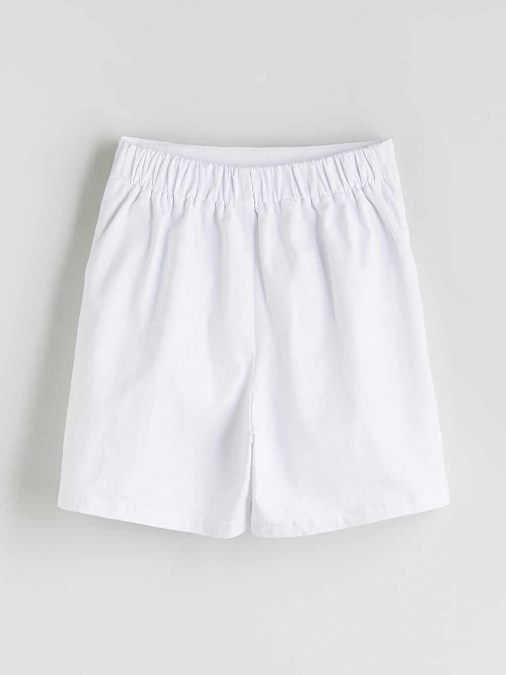 Elasticated Waist Women's Denim Overlay Shorts -S5QA12Z8-844