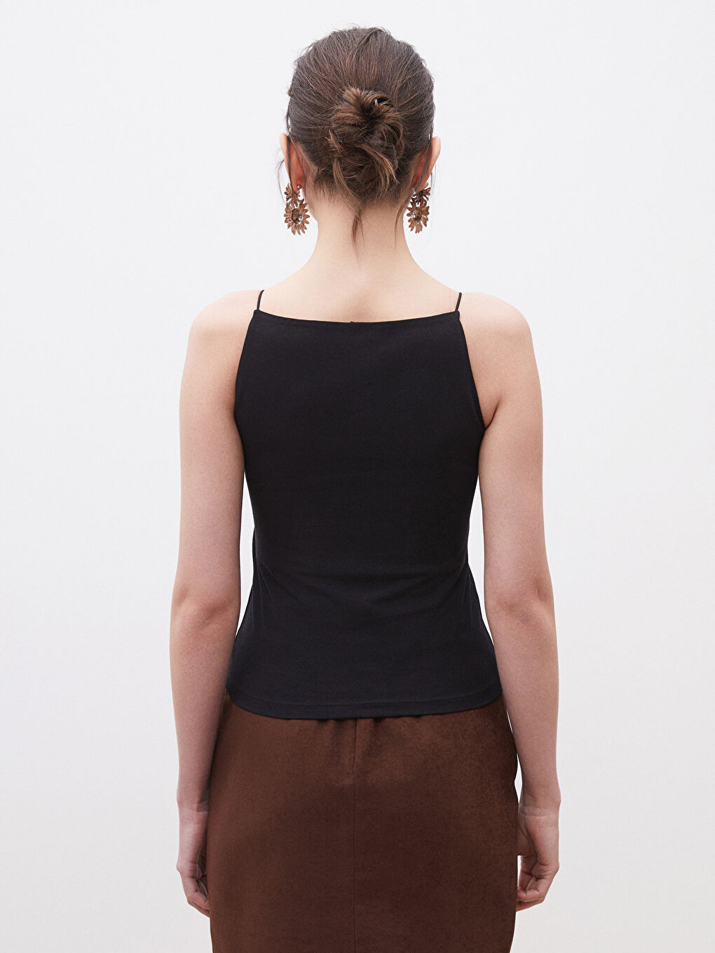 Woman BLACK Tank Top -S5QA25Z8-CVL