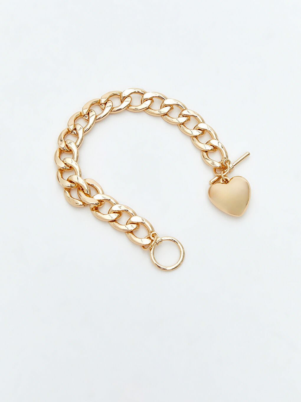 Sarı Kalp Detaylı Bileklik-1