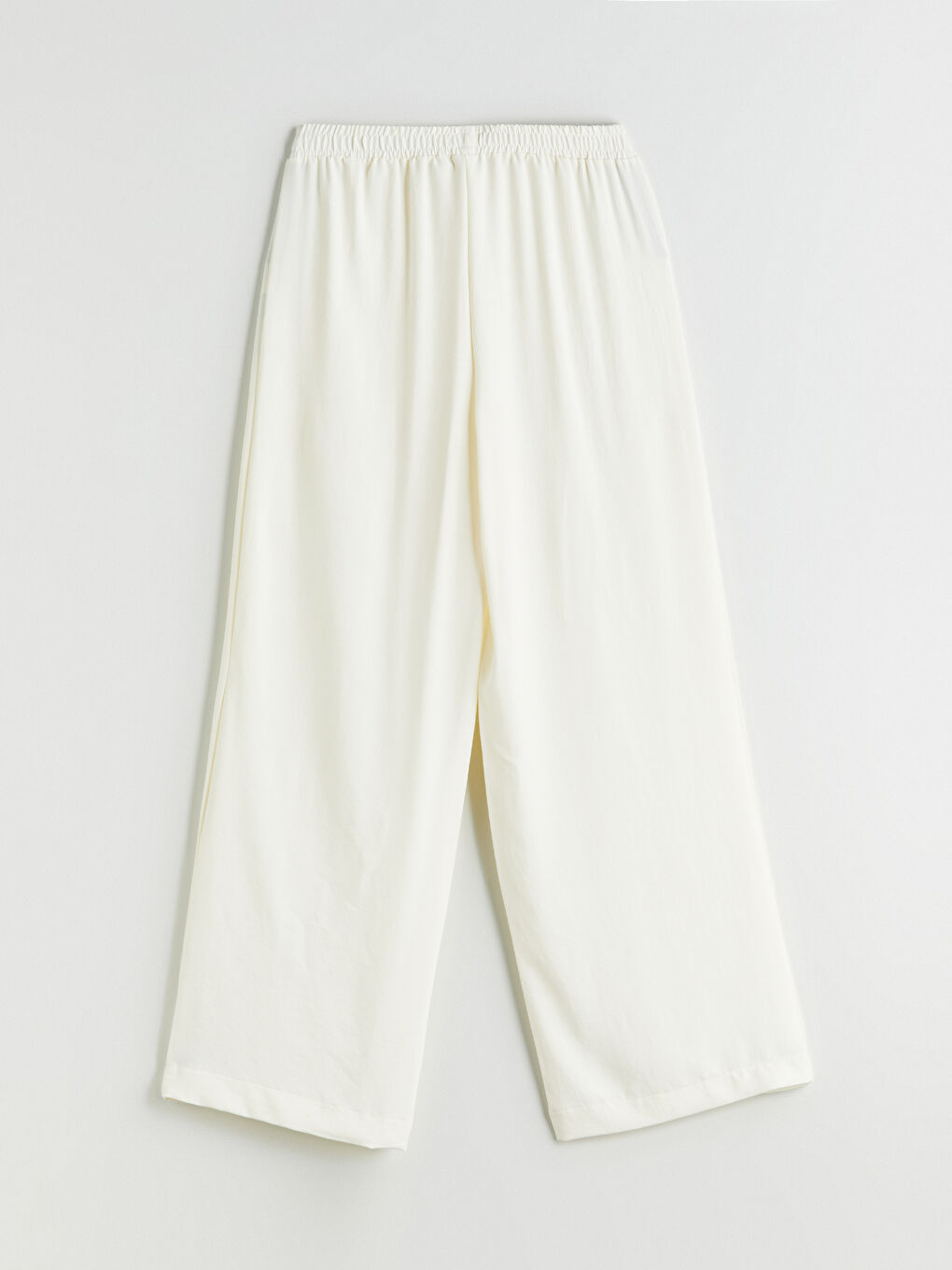 Elastic Waist Wide Leg Women's Trousers -S5QA68Z8-FDH