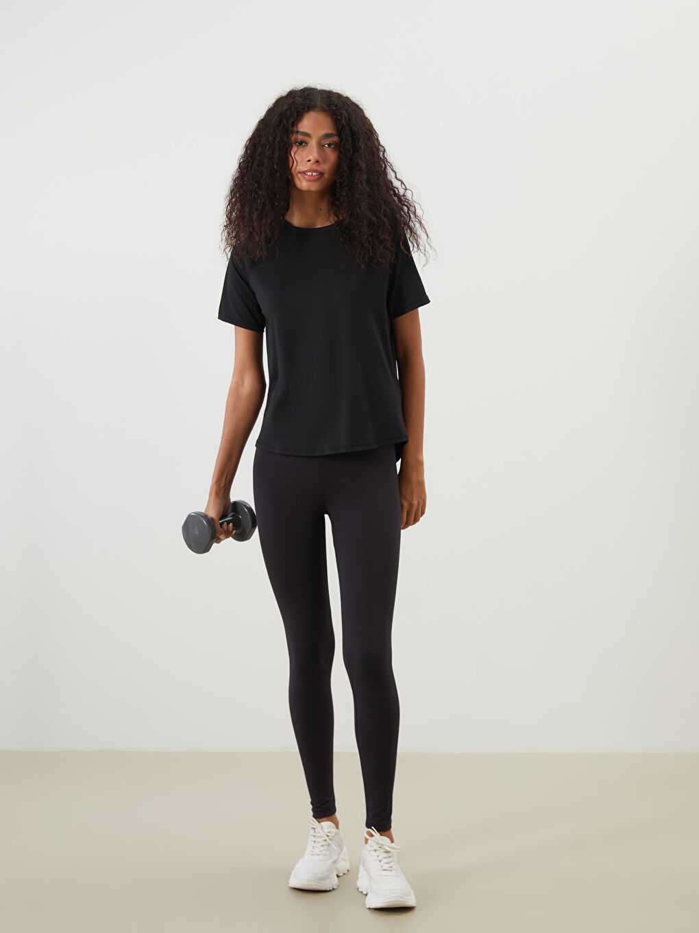 XSIDE ACTIVE Crew Neck Reflective Printed Women's Sports T-Shirt -S5QA87Z8-CVL