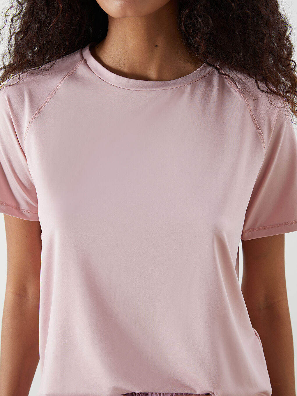 XSIDE ACTIVE Crew Neck Reflective Printed Women's Sports T-Shirt -S5QA87Z8-JW7