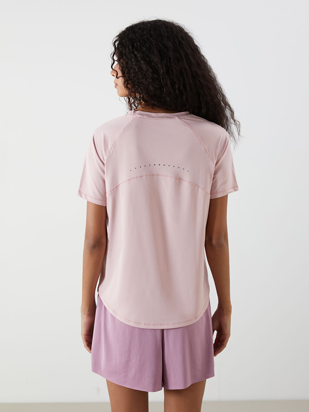 XSIDE ACTIVE Crew Neck Reflective Printed Women's Sports T-Shirt -S5QA87Z8-JW7