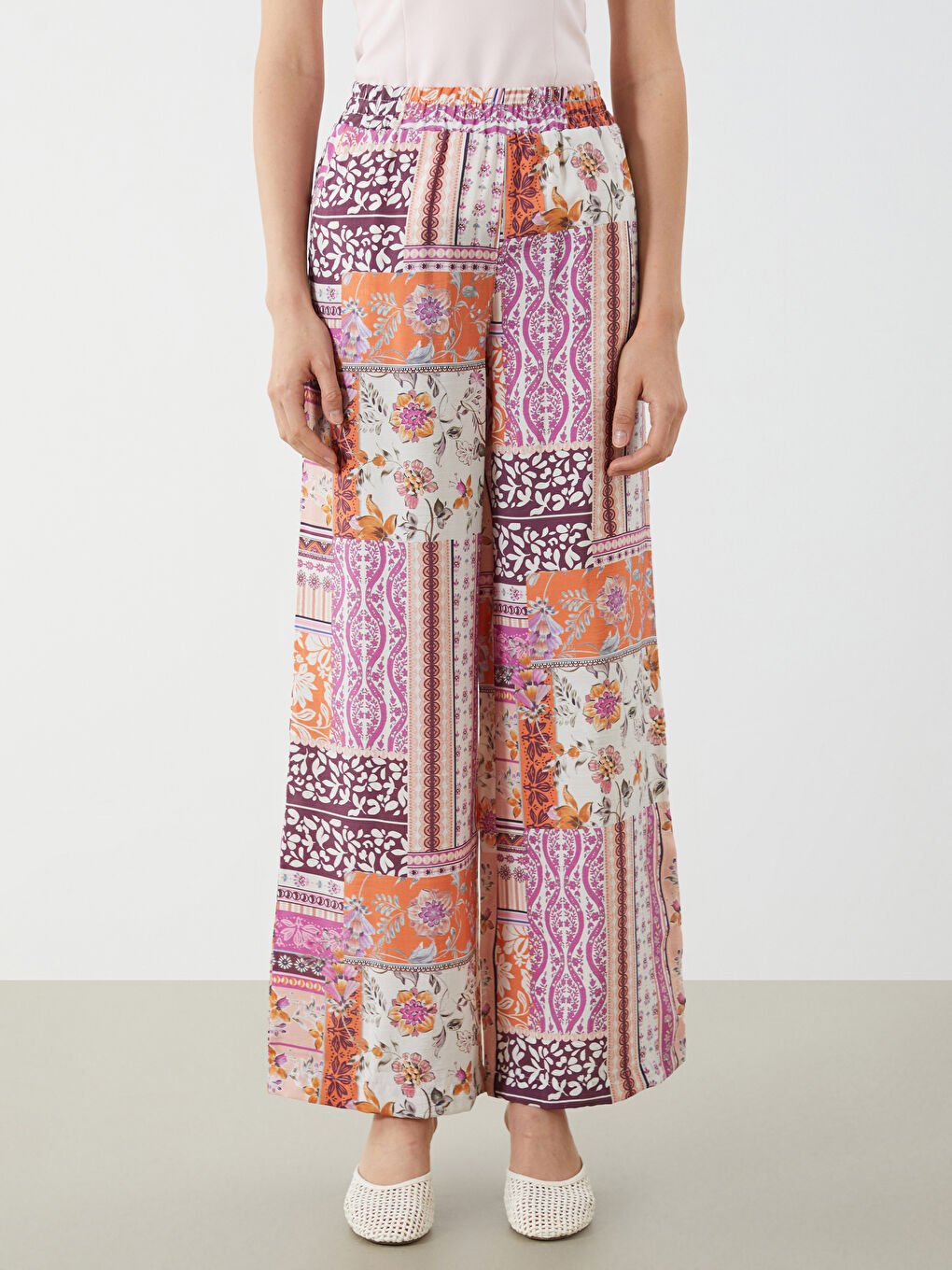 LCW Vision Woman PINK Trousers -S5QA92Z8-LT4