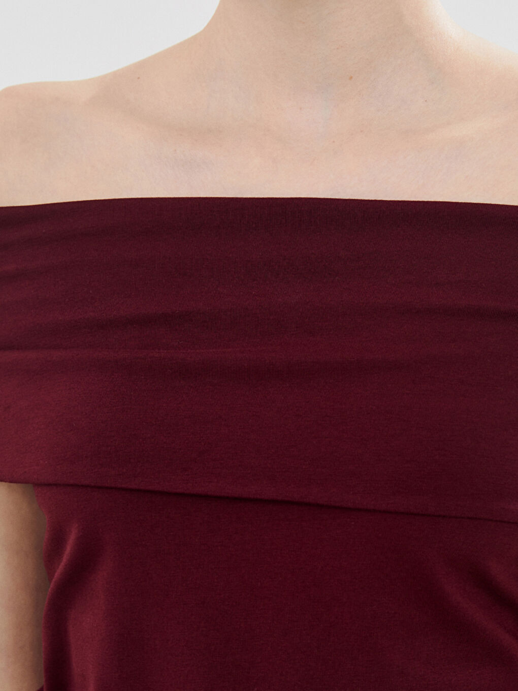 Slash Neck Blouse -S5QA95Z8-CZF