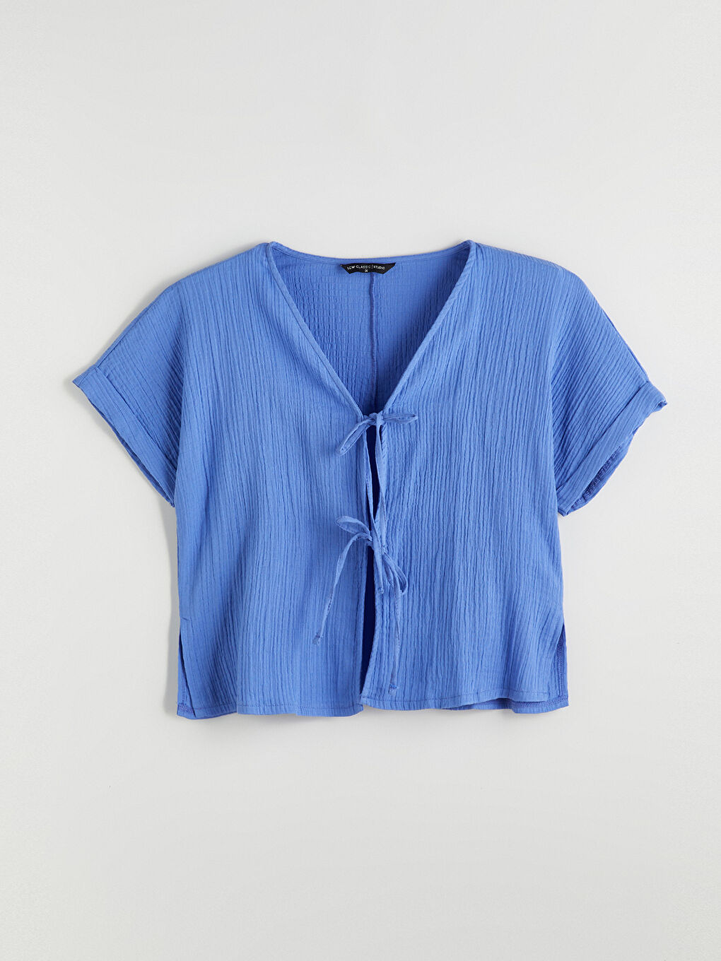 Woman BLUE Blouse -S5QB37Z8-GQH