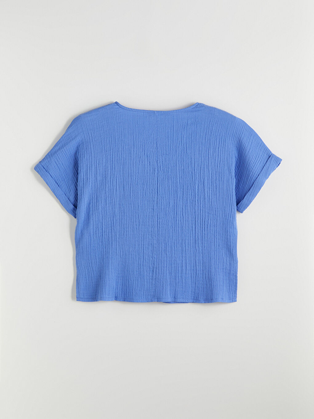 Woman BLUE Blouse -S5QB37Z8-GQH