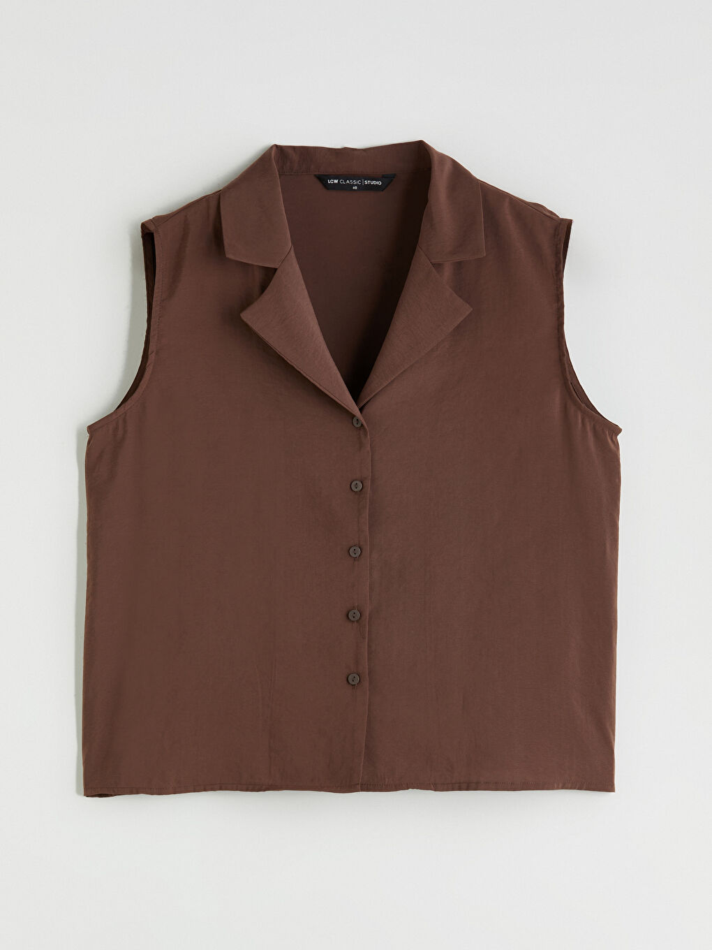 LCWAIKIKI Classic Modal Blend Women's Shirt -S5QB41Z8-D7V