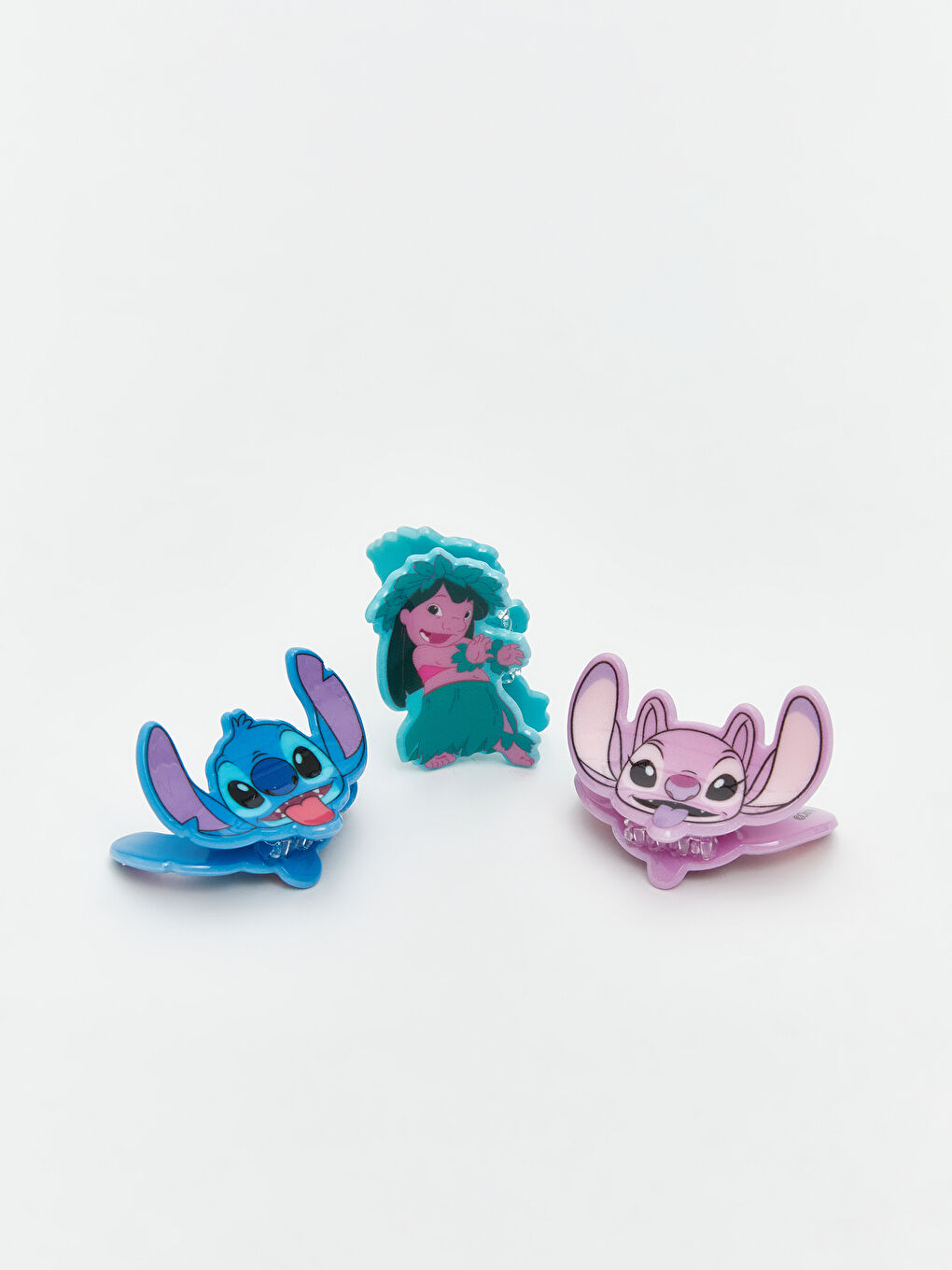 Набір заколок для волосся для дівчаток з фігурками Ліло і Стіч-1