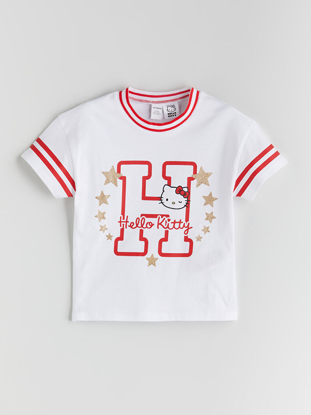 تیشێرتی کچان بە نەخشی Hello Kitty -S5QB45Z1-Q6K