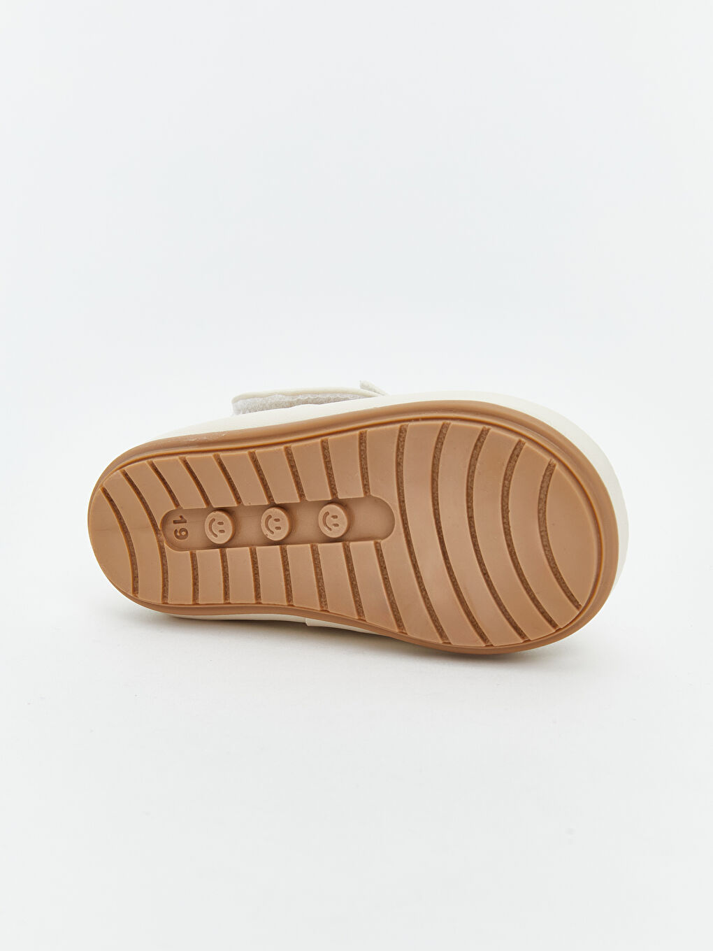 Bej Fiyonk Detaylı Kız Bebek İlk Adım Ayakkabısı-3