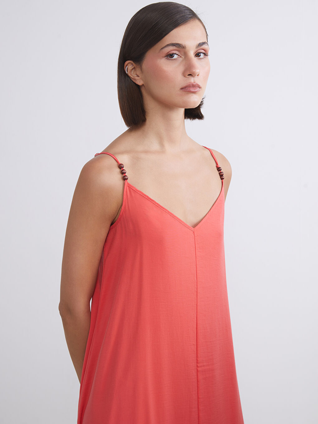 LCW Vision Woman PINK Dress -S5QC11Z8-EKR