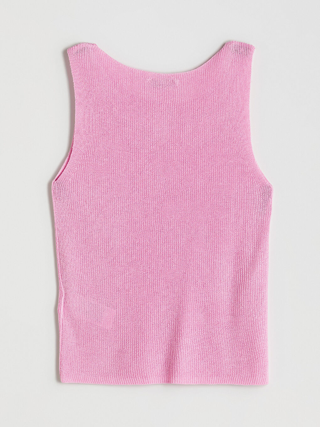 Crew Neck Women's Knitwear Tank Top -S5QC13Z8-CVR
