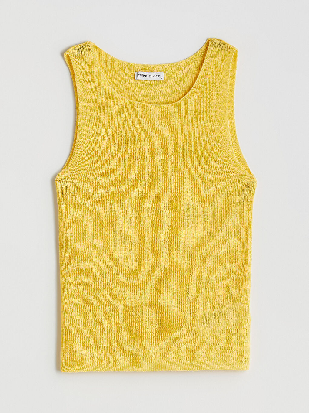 Crew Neck Women's Knitwear Tank Top -S5QC13Z8-DR8