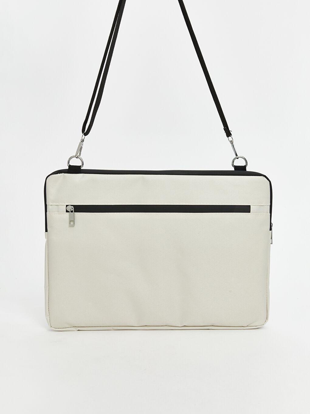 Bej Omuz Askılı Kadın Laptop Çantası-2