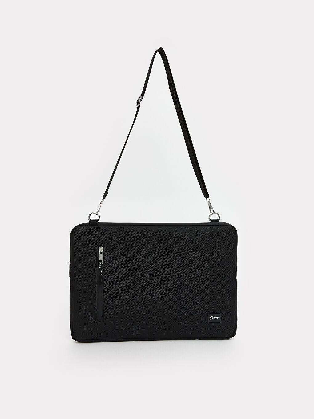 Siyah Omuz Askılı Kadın Laptop Çantası