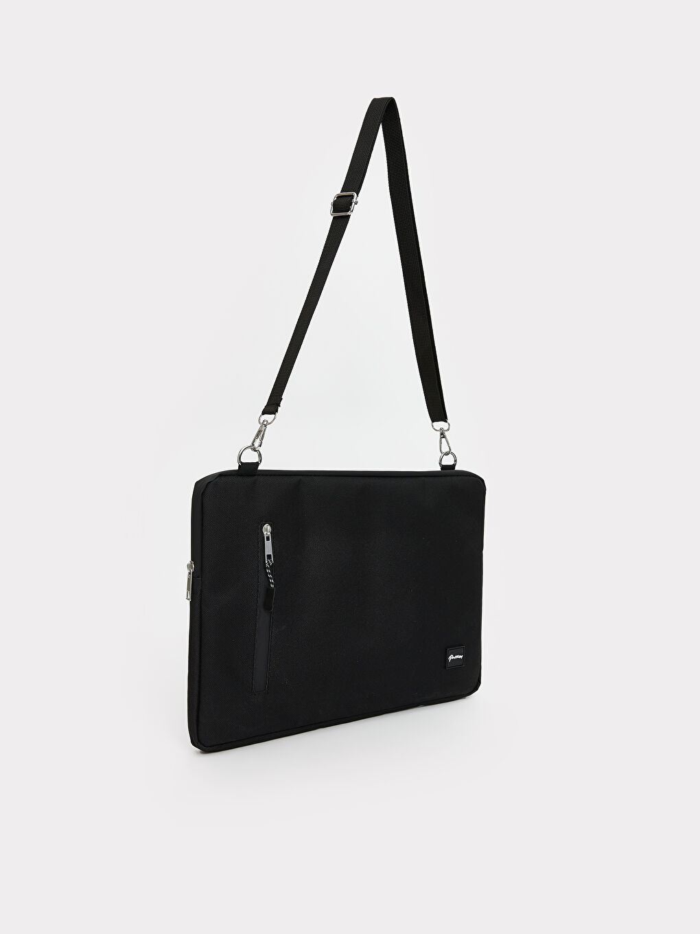 Siyah Omuz Askılı Kadın Laptop Çantası-1