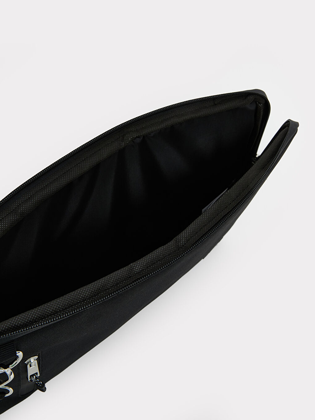 Siyah Omuz Askılı Kadın Laptop Çantası-4