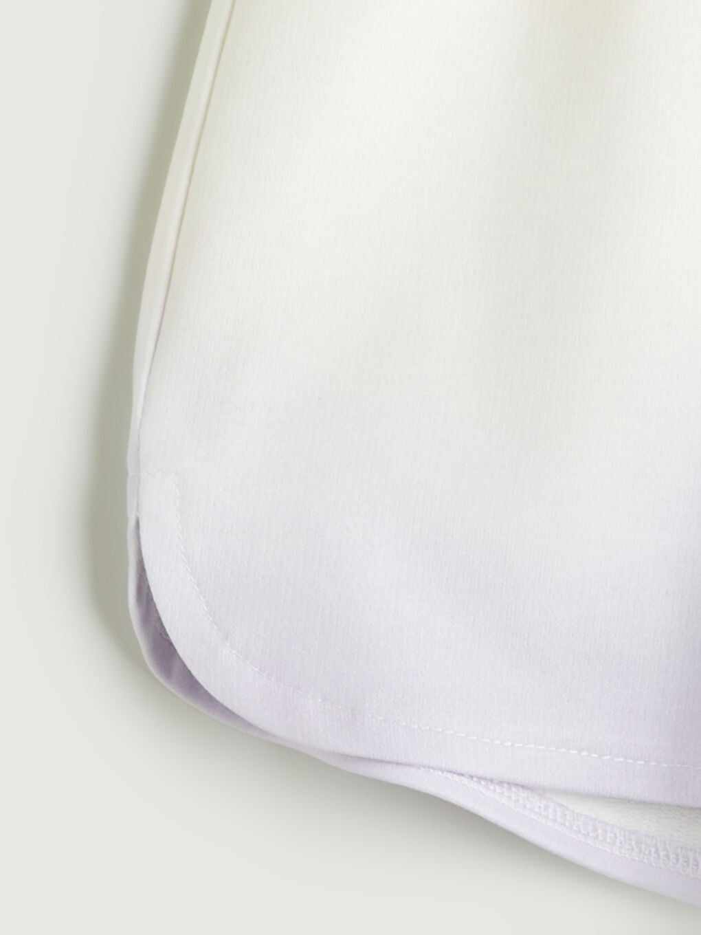 Sarı Beli Lastikli Kız Çocuk Şort-1