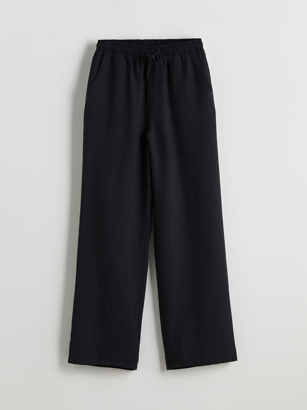 XSIDE Elastic Waist Wide Leg Women's Trousers -W5IA93Z8-CVL