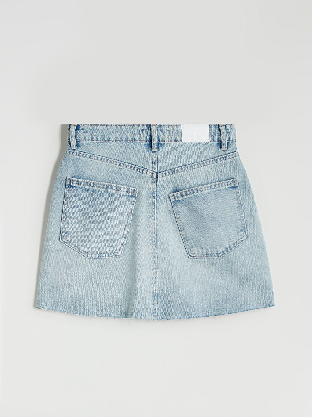 XSIDE Schlank Geschnittener Mini-Jeansrock -S5QC84Z8-CU5